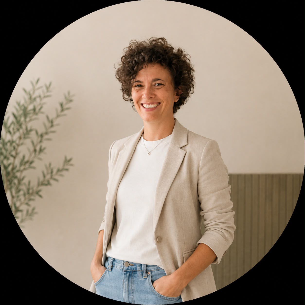 Testimonial Foto von Natascha für die Hormonyoga Ausbildung bei Shakti Simone Lehner